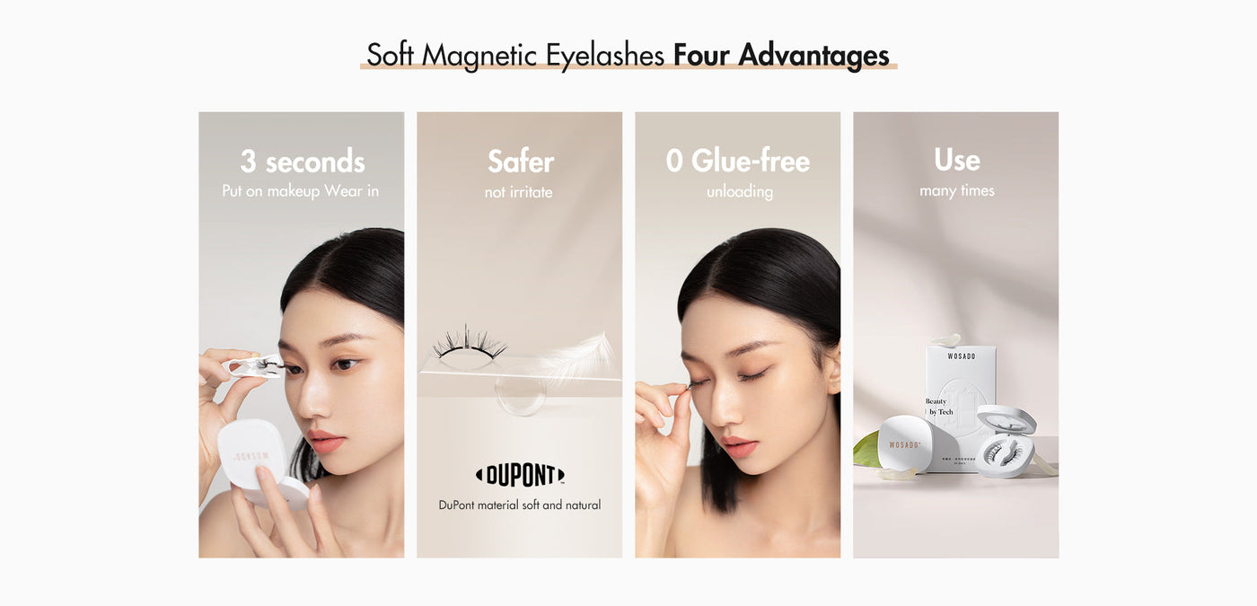 How To Put On Magnetic Lashes & Care